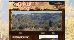 Desktop Screenshot of coulterlakeoutfitters.com